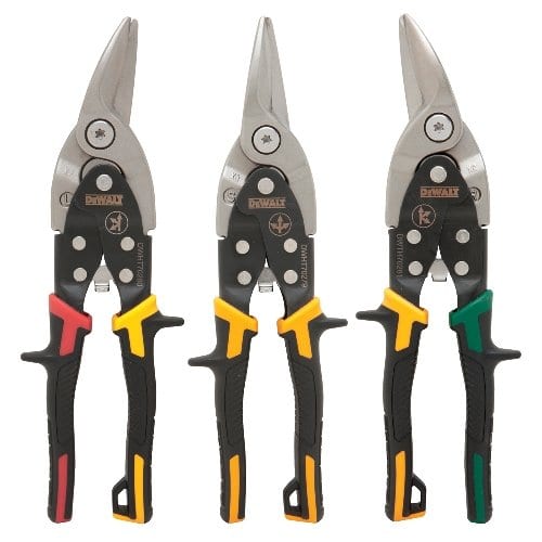 DEWALT DWHT70278 Aviation Snip Set 3pack