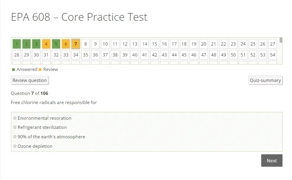 Premium EPA 608 Practice Tests HVAC Training 101