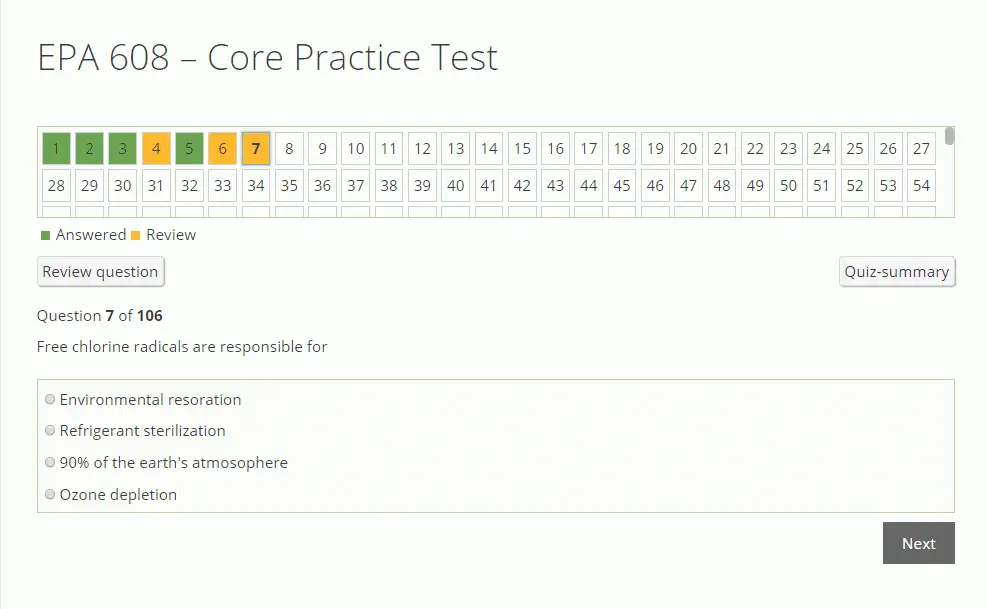 Premium EPA 608 Practice Tests HVAC Training 101